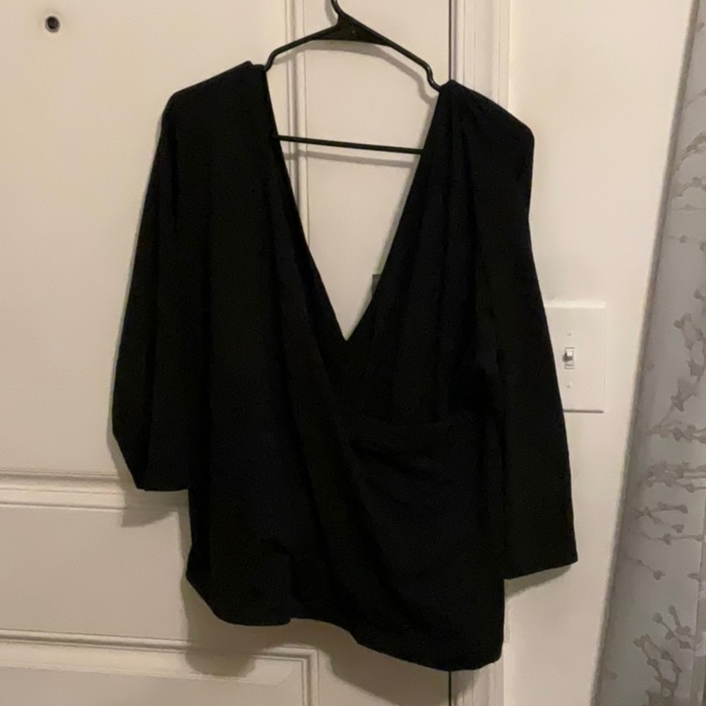 Black v neck
